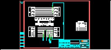 03-10kv開關櫃櫃頂小母線佈置圖.dwg